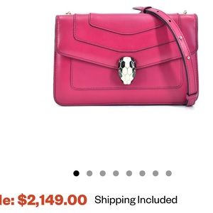 Bvlgari serpenti forever bag authentic